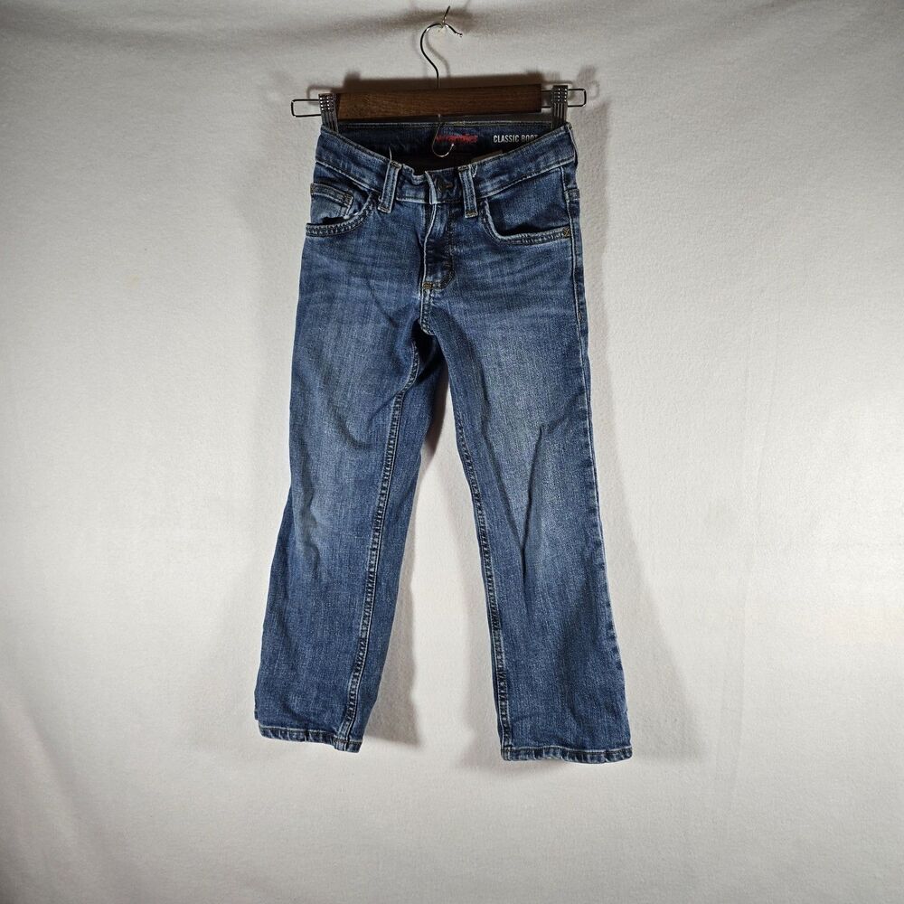 Wrangler Boy's Bootcut Jeans Size 8 Regular Adjustable Waist